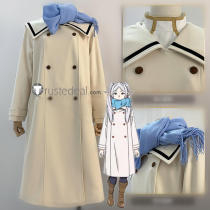 Frieren Beyond Journey's End Sousou no Frieren Frieren Winter Outfit Overcoat Cosplay Costume