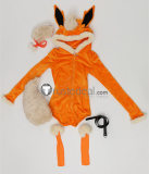 Gijinka Gengar Flareon Vaporeon Blue Jumpsuit Swimsuit Purple Bunny Suit Cosplay Costume