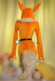Gijinka Gengar Flareon Vaporeon Blue Jumpsuit Swimsuit Purple Bunny Suit Cosplay Costume
