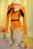 Gijinka Gengar Flareon Vaporeon Blue Jumpsuit Swimsuit Purple Bunny Suit Cosplay Costume