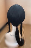 K Yatogami Kuroh Blue Black Ponytail Cosplay Wig