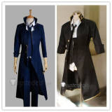 K Yatogami Kuroh Blue Black Cosplay Costume Two Versions