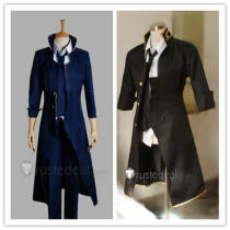 K Yatogami Kuroh Blue Black Cosplay Costume Two Versions