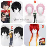 WIND BREAKER Yamato Endo Chika Takiishi Jo Togame Mitsuki Kiryu Pink Black Red Orange Cosplay Wig