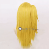 Gintama Silver Soul Kijima Matako Yellow Gold Ponytail Cosplay Wig