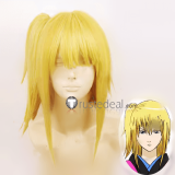 Gintama Silver Soul Kijima Matako Yellow Gold Ponytail Cosplay Wig