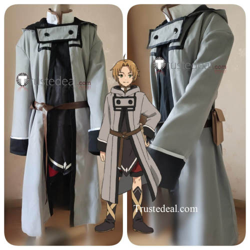 Mushoku Tensei Jobless Reincarnation Isekai Ittara Honki Dasu Rudeus Greyrat Current Cosplay Costume