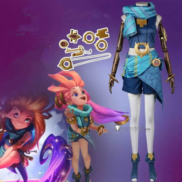 League of Legends LOL Aspect of Twilight Zoe Cosplay Costume 2