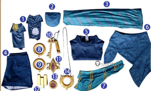 League of Legends LOL Aspect of Twilight Zoe Cosplay Costume 2