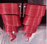 VOCALOID Kasane Teto Red Ponytails Twin Drills Cosplay Wig