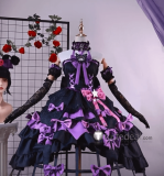 Identity V Sanrio Bloody Queen Mary Kuromi My Melody Cheerleader Pink Gothic Lolita Cosplay Costume