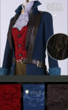 Lies of P Pinocchio Blue Cosplay Costume