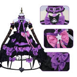 Identity V Sanrio Bloody Queen Mary Kuromi My Melody Cheerleader Pink Gothic Lolita Cosplay Costume