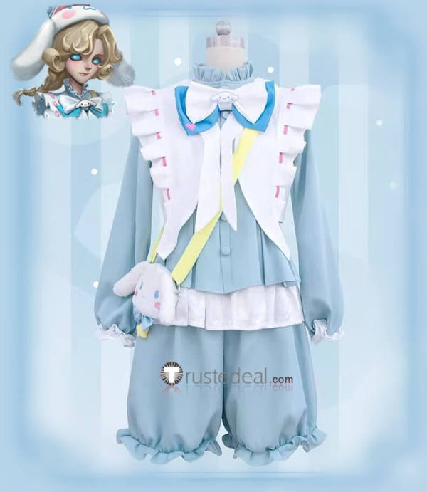 Identity V Sanrio Dreamy Cinnamoroll Joseph Desaulniers Photographer Blue Cosplay Costume