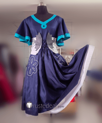 Black Bullet Kohina Hiruko Blue Cosplay Costume