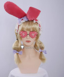 Identity V Sanrio Bloody Queen Mary Kuromi My Melody Cheerleader Pink Gothic Lolita Cosplay Costume