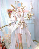 League of Legends LOL Lux Light Elementalist White Cosplay Costume 3