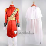 The Rose of Versailles Oscar Francois de Jarjeyes Blue Red Cosplay Costume