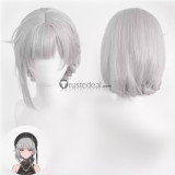 Wuthering Waves Protagonist Rover Verina Sanhua Chixia Red Black Silver Cosplay Wig