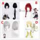 Wuthering Waves Protagonist Rover Verina Sanhua Chixia Red Black Silver Cosplay Wig