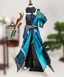 Wuthering Waves Jiyan Blue Cosplay Costume