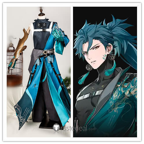 Wuthering Waves Jiyan Blue Cosplay Costume