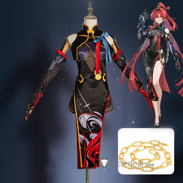 Wuthering Waves Yinlin Cheongsam Cosplay Costume