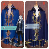 Library Of Ruina Argalia Blue White Cosplay Costume