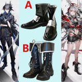 Arknights 5th Anniversary Logos Wis'adel Cosplay Shoes Boots