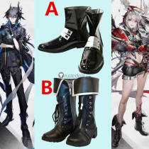 Arknights 5th Anniversary Logos Wis'adel Cosplay Shoes Boots