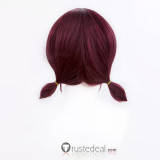Girls Band Cry Nina Iseri Momoka Kawaragi Greyish Blonde Wine Red Cosplay Wig