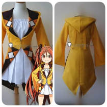 Black Bullet Enju Aihara Yellow Cosplay Costume