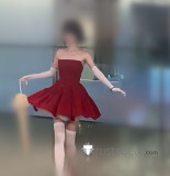 Perfect Blue Mima Kirigoe Red Dress Cosplay Costume 3