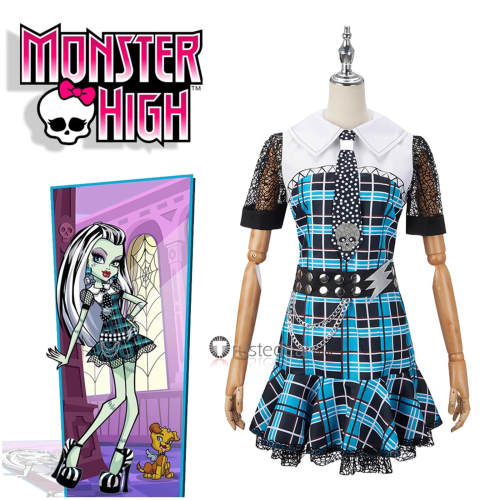 Monster High Draculaura Frankie Stein Cosplay Costume