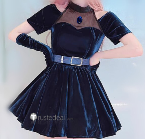 Alien Stage Mizi Blue Dress Cosplay Costume