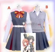 Sasayaku You ni Koi wo Utau Whisper Me a Love Song Yori Asanagi Himari Kino School Uniform Cosplay Costume