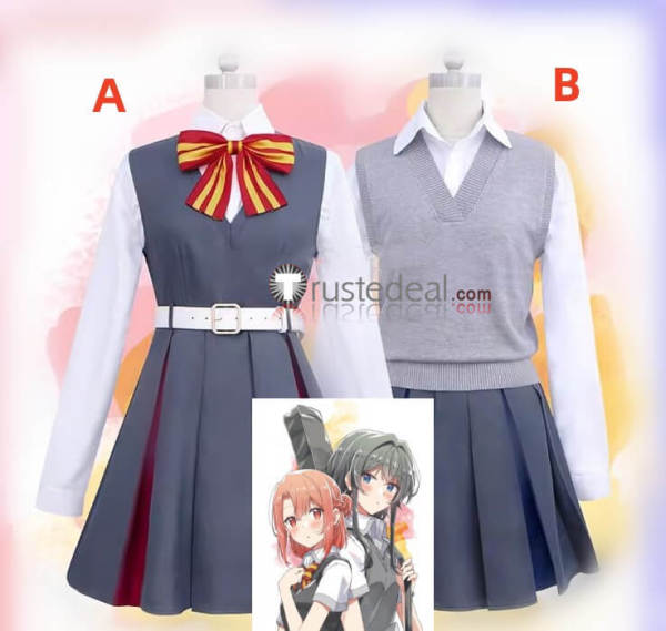 Sasayaku You ni Koi wo Utau Whisper Me a Love Song Yori Asanagi Himari Kino School Uniform Cosplay Costume
