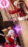 Final Fantasy XIV Alisaie Leveilleur Red Cosplay Costume