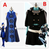 Persona 3 Reload P3R Fuuka Yamagishi Battle Uniform Elizabeth Blue Dress Cosplay Costume