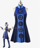 Persona 3 Reload P3R Fuuka Yamagishi Battle Uniform Elizabeth Blue Dress Cosplay Costume