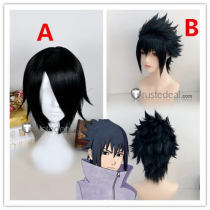 Boruto Naruto Next Generations Sasuke Uchiha Black Styled Cosplay Wig