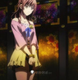 Sengoku Night Blood Yuzuki Pink Cosplay Costume