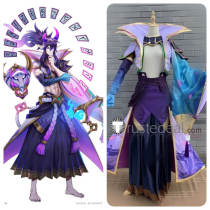 League of Legends LOL Spirit Blossom Thresh Cosplay Costume