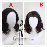 Bleach Coyote Starrk Black Brown Styled Cosplay Wig