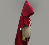 Lobotomy Corporation Library Of Ruina Little Red Riding Hooded Mercenary Red Cape Cosplay Costume