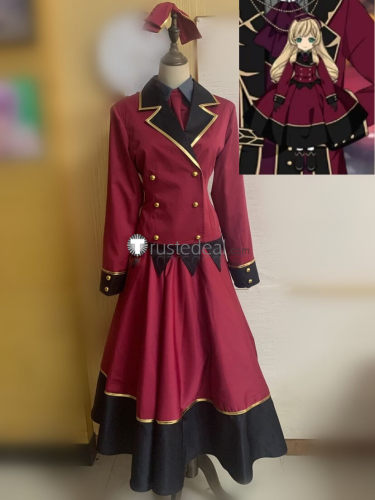 Ensemble Stars Doll Mademoiselle Red Cosplay Costume