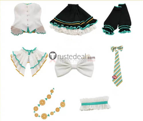 Vocaloid Dairy Queen DQ Hatsune Miku Cosplay Costume