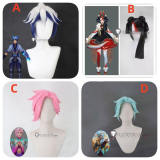 League of Legends LOL Faerie Court Ezreal Porcelain Protector Ezreal Mythmaker Gwen Prestige Heavenscale Ezreal Styled Cosplay Wig