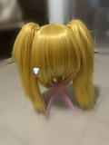 Vocaloid Kagamine Rin Meltdown Blonde Ponytails Cosplay Wig