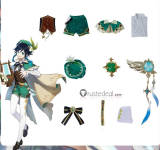 Genshin Impact Wendy Venti Cosplay Costume